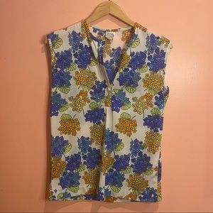 1970’s vintage made In Brazil blouse 🦚 S/M